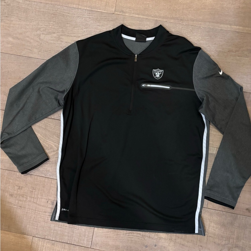 Raiders dri-fit pullover